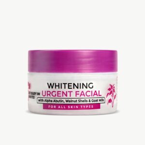 whitening urgent facial