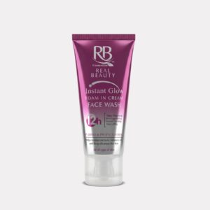 Home rb instant glow foam in cream face wash